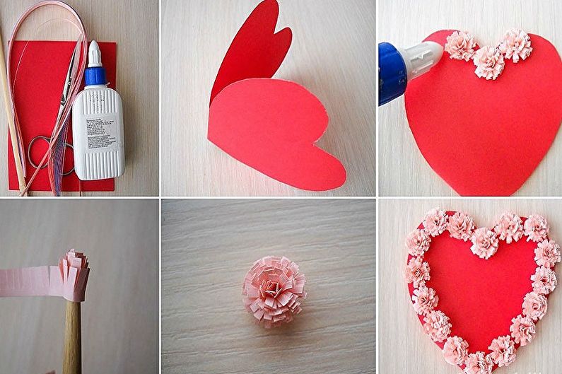 DIY -present den 14 februari - Alla hjärtans kort