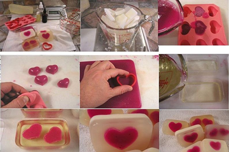 Ako variť mydlo doma - Varenie „romantického“ mydla