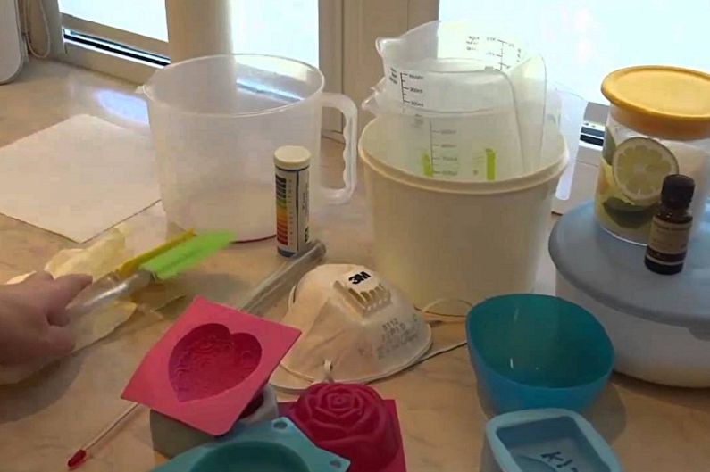 Ako vyrobiť mydlo doma - nástroje