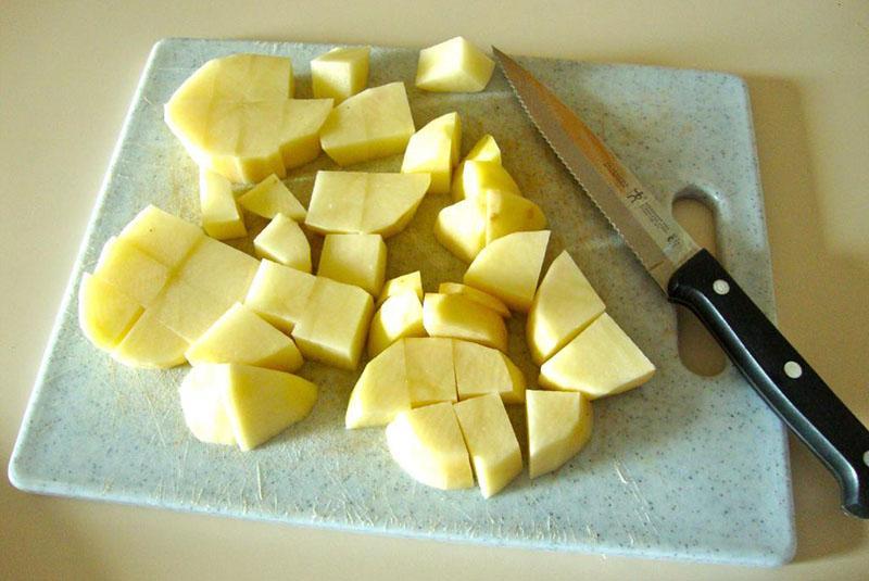 připravit brambory