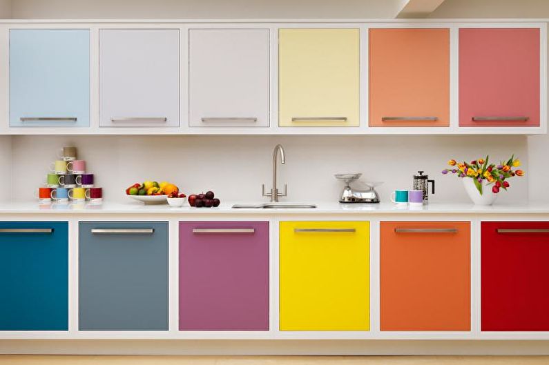 Hur man väljer en färg för ditt kök: 20 tips