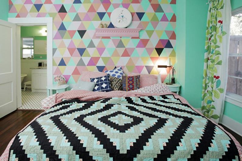 Papel tapiz para el dormitorio: cómo elegir el papel tapiz para el apartamento.
