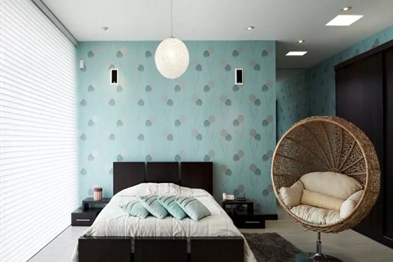 Papel tapiz para el dormitorio: cómo elegir el papel tapiz para el apartamento.