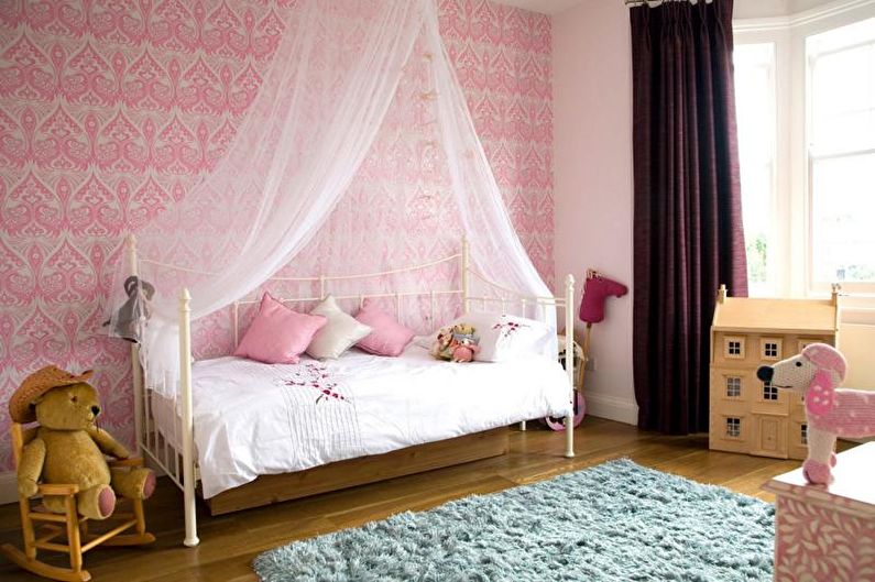Papel tapiz para la habitación de los niños: cómo elegir el papel tapiz para un apartamento