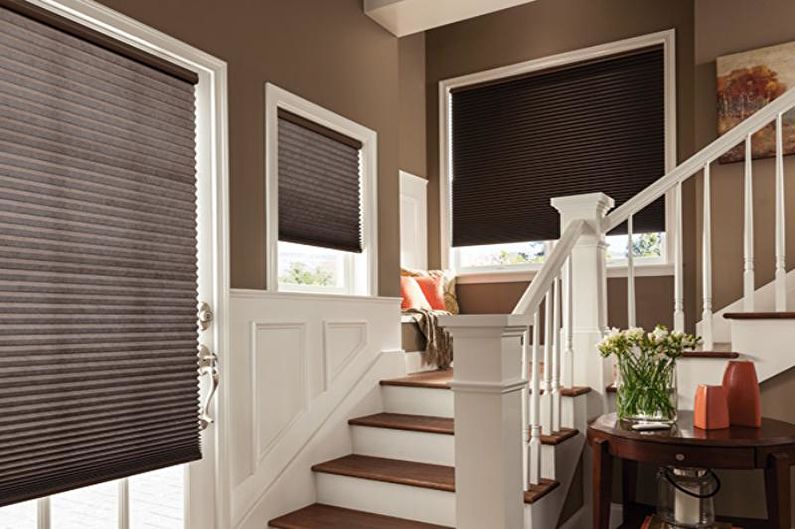 Blinds-pleated