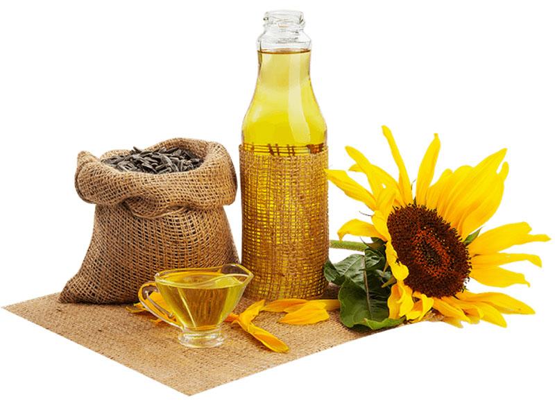 Sonnenblumenöl zum Braten und Salat