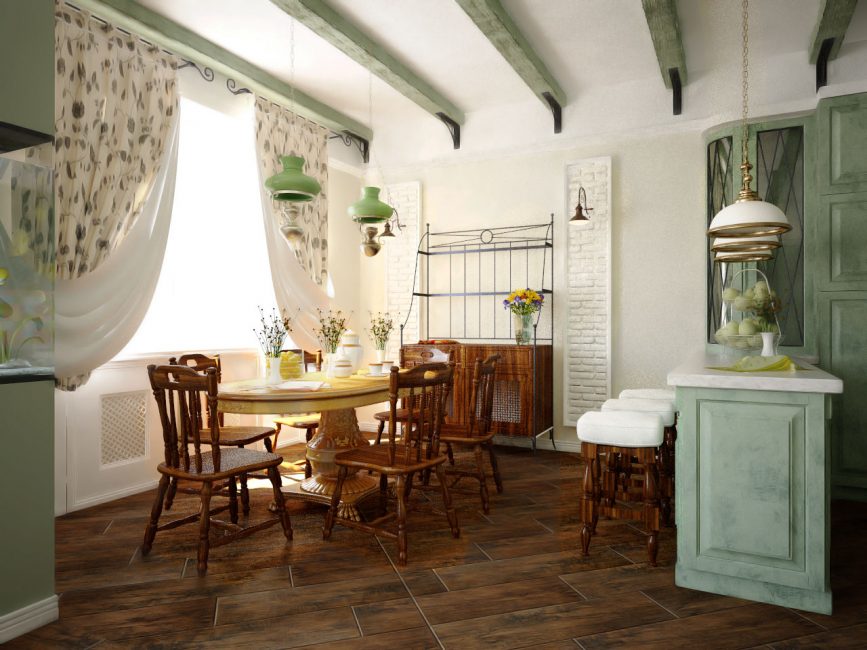 Vyrobte leštené drevené podlahy