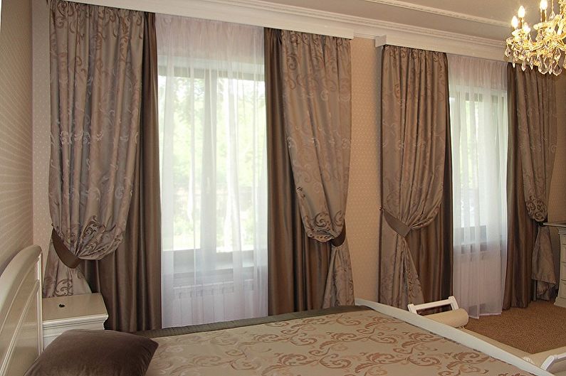 Cómo elegir una barra de cortina para cortinas.