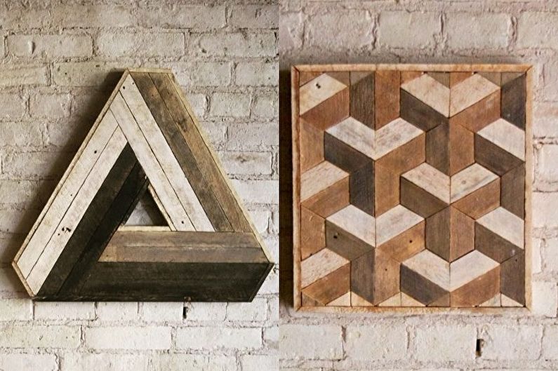 Tablouri DIY pentru interior - Tablouri din lemn