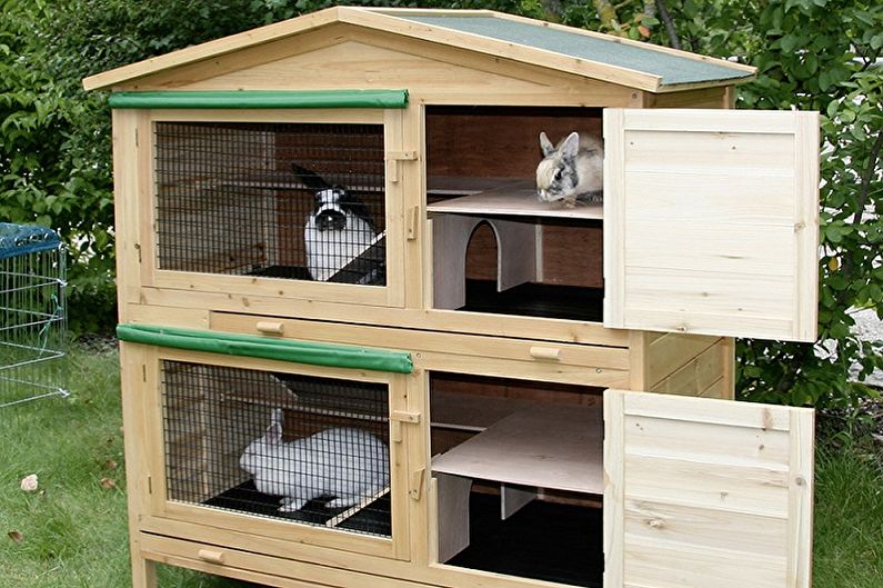 כלובי ארנבים DIY - צילום