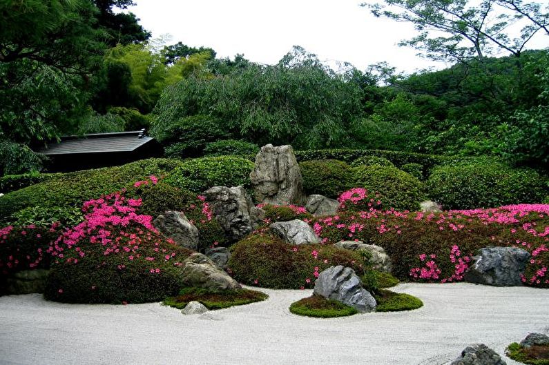 אבן גן - ערוגת פרחים בארץ, רעיונות לעיצוב נוף