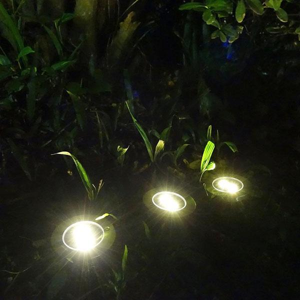 Lampen im Garten