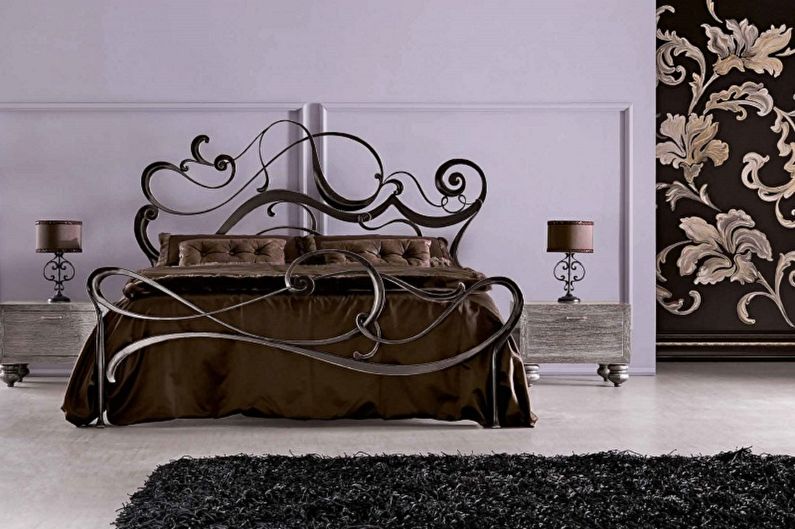 Łóżka z kutego żelaza - zdjęcie