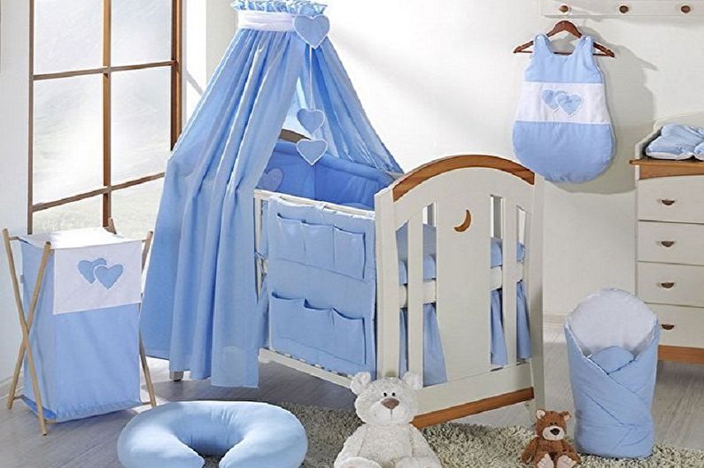 סוגי מיטות חופה - מיטת חופה לתינוק