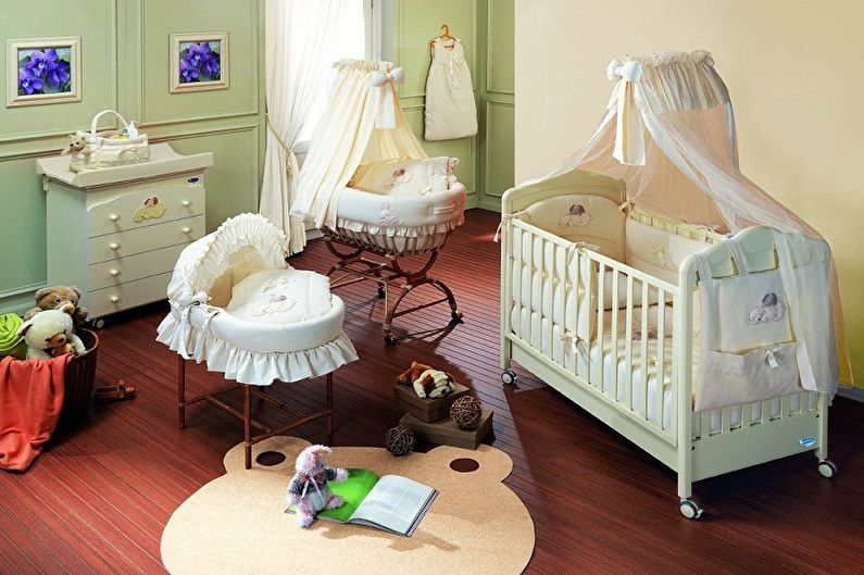 סוגי מיטות חופה - מיטת חופה לתינוק