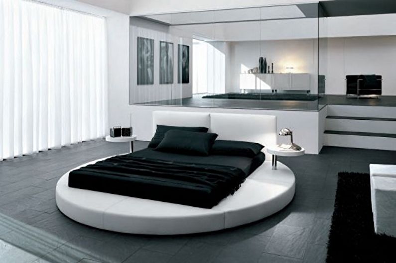 Tipos de camas redondas no quarto - Cama redonda 