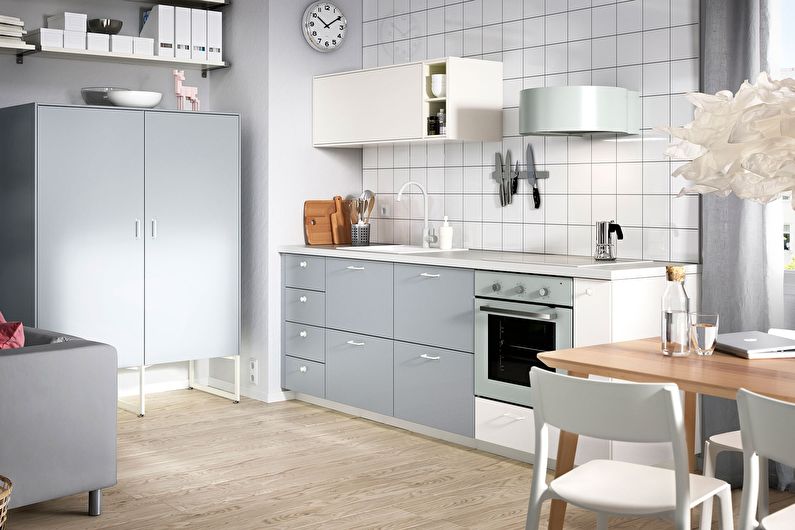 Εσωτερικός σχεδιασμός κουζίνας Ikea - φωτογραφία