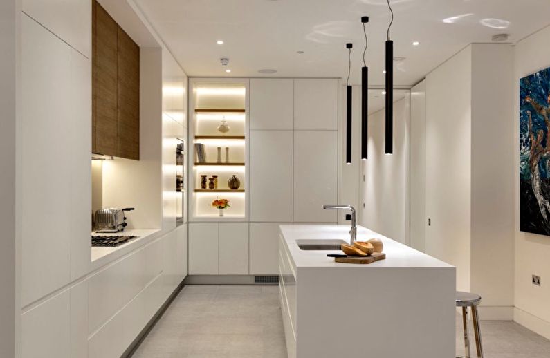 Kuchnia Ikea w stylu minimalizmu - Projektowanie wnętrz