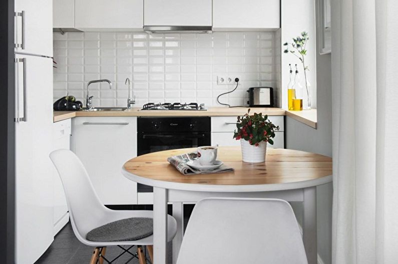 Kuchynský dizajn 3 x 3 metre - Ako si vybrať nábytok