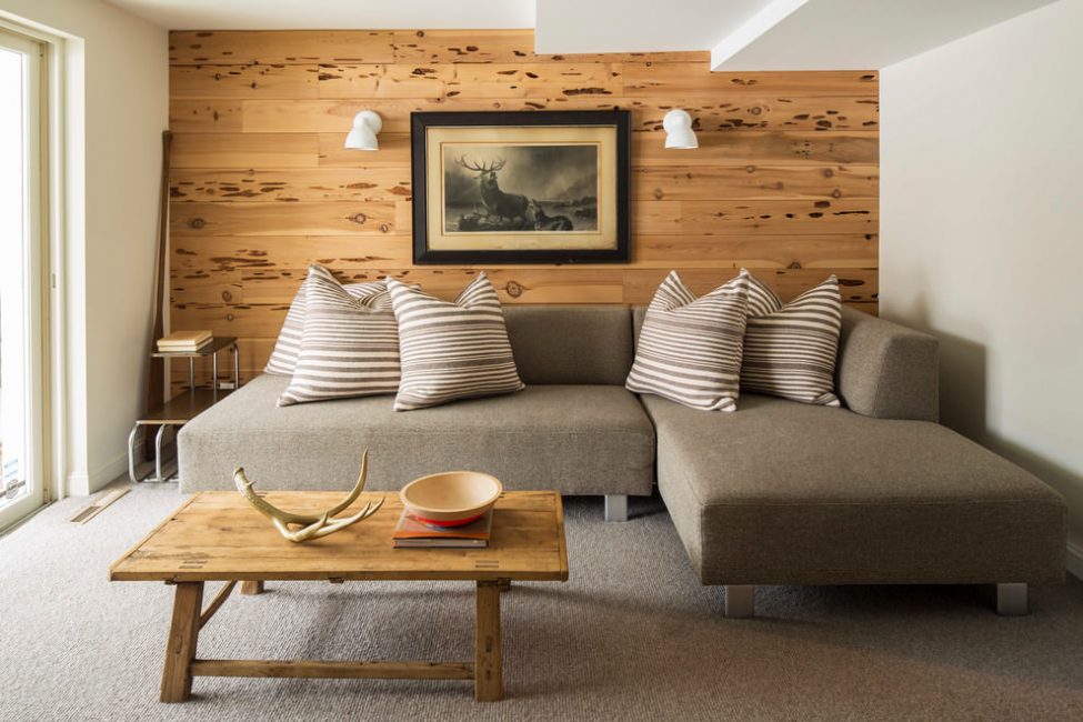 Το ξύλο είναι ένα ευπροσάρμοστο υλικό για τη δημιουργία μιας ιδιαίτερης ατμόσφαιρας στο σπίτι