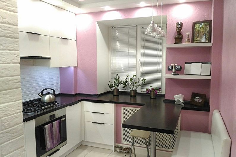 Little Pink Kitchen - Design de interiores