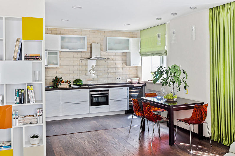 Lett kjøkken i moderne stil - Interiørdesign
