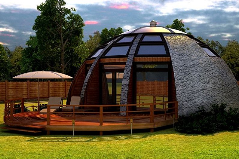 Casa em cúpula - Projeto 4