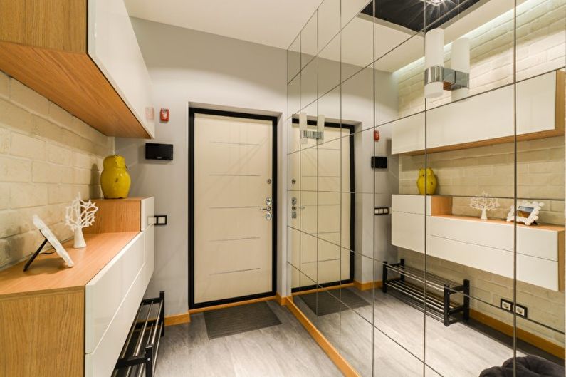 Amenajarea interioară a unui apartament în stilul minimalismului - fotografie