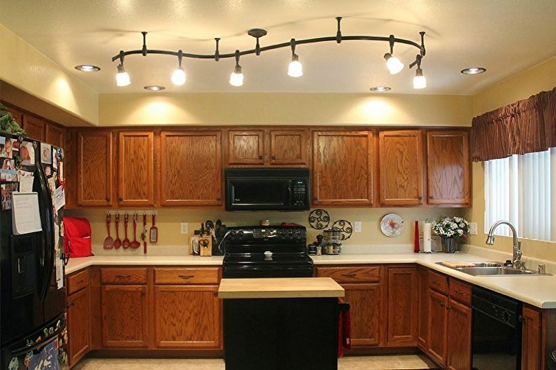 Lysekrone for kjøkkenet - foto