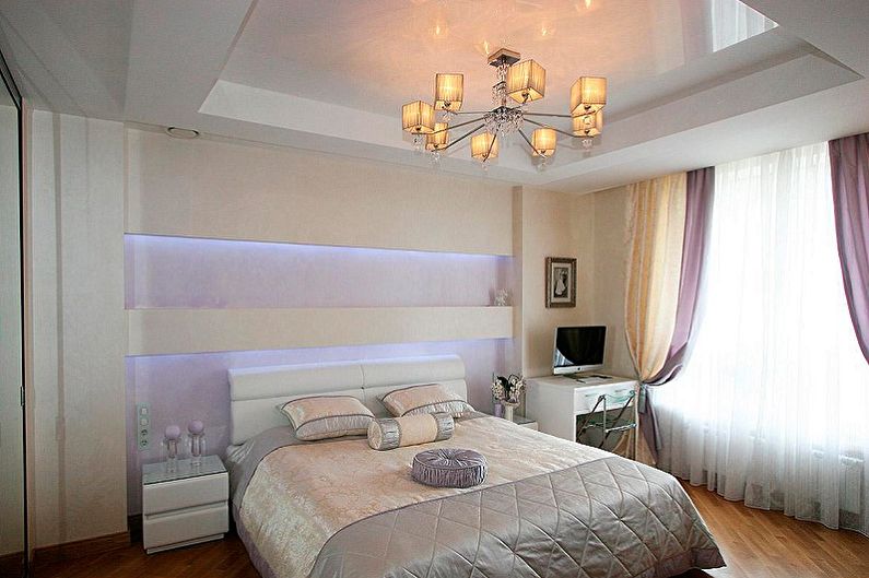 Design de dormitor mic - Finisaj de tavan