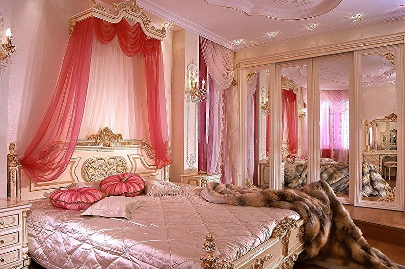 Dormitor mic în stil clasic - Design interior
