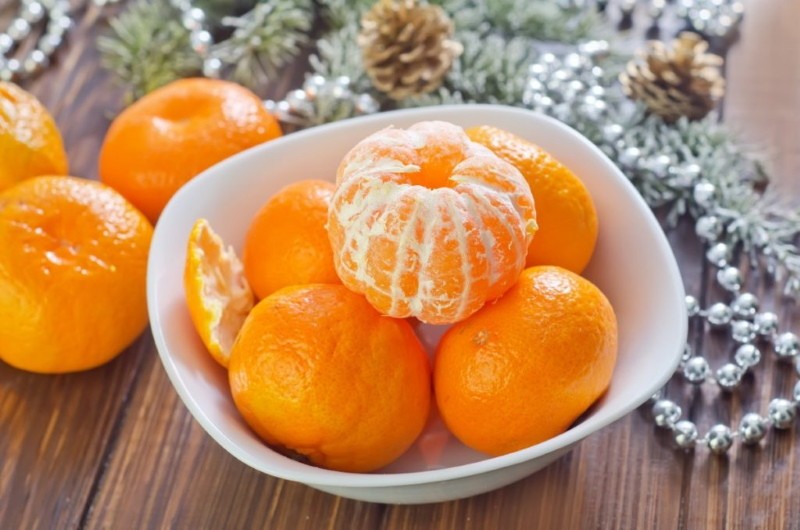 složení mandarinek