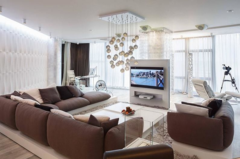 Nábytok do obývačky v modernom štýle - foto