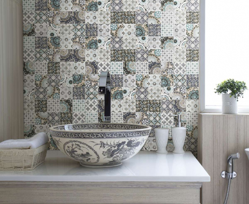 Mozaiki można wykorzystać nie tylko do dekoracji kuchni