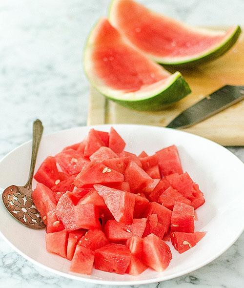 Eine kleine Menge Wassermelone schadet nicht