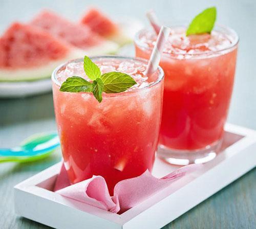 Gesundes Wassermelonen-Dessert