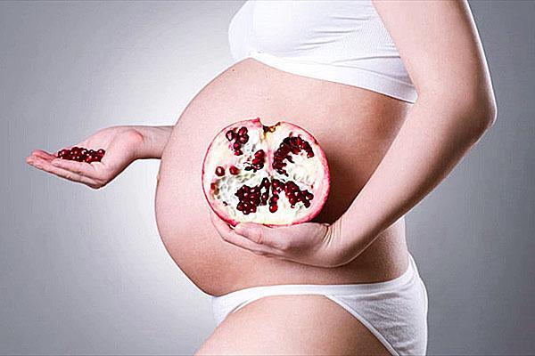 Granatapfel in der Schwangerschaft