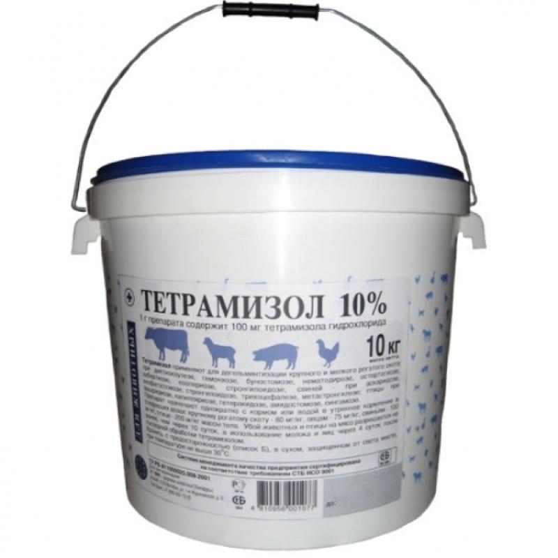 Tetramisol 10 Gebrauchsanweisung für Geflügel