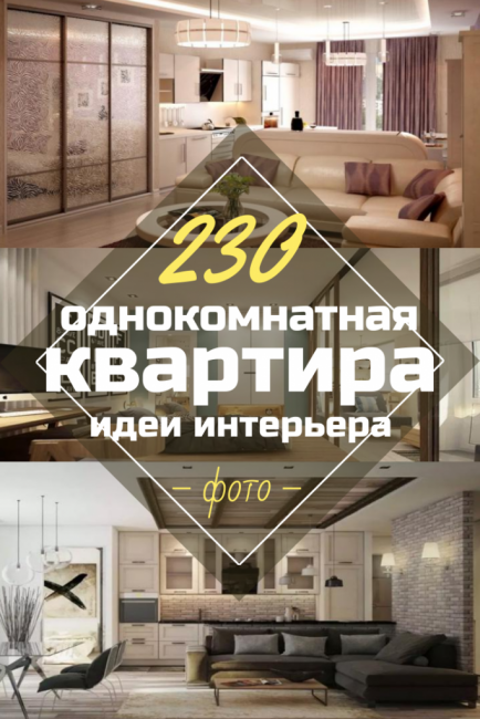 230+ zdjęć pomysłów na wnętrza jednopokojowego mieszkania