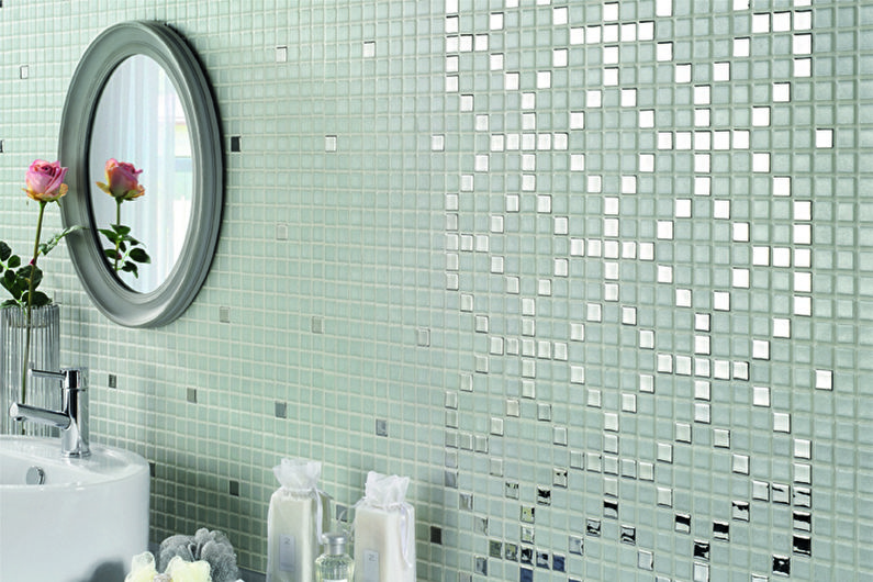 Υλικά τοίχου μπάνιου - Γυάλινα πλακάκια