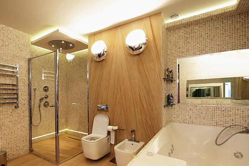 Materiali za dekoracijo sten v kopalnici - Keramične ploščice