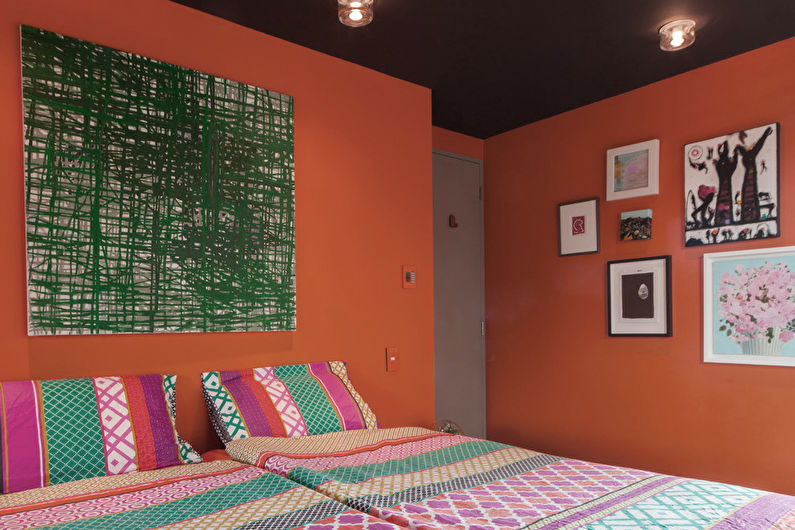 Peach Blossom in the Bedroom - Interiørdesign