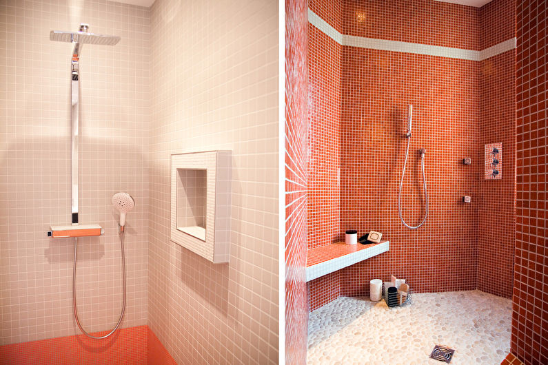 Ferskenblomst på badet - Interiørdesign