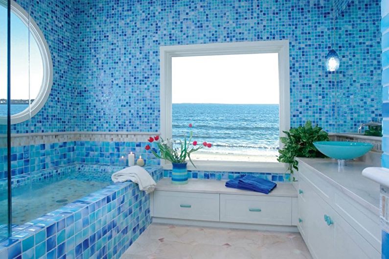 Idéias de design de painéis de plástico para banheiro - Painéis de azulejo
