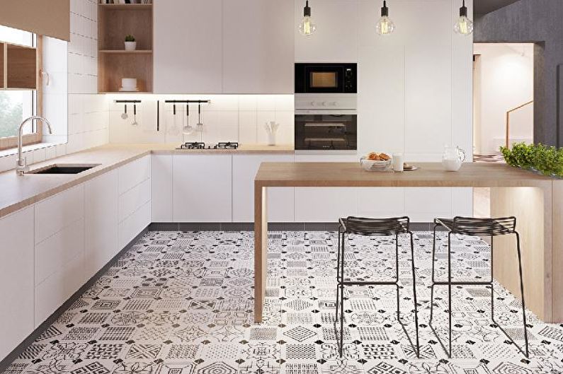 Como escolher os azulejos de cozinha certos no chão