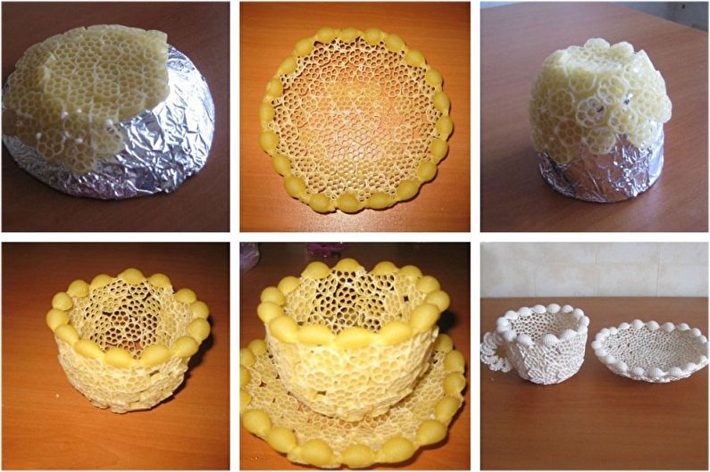 DIY pasta håndverk - Te sett