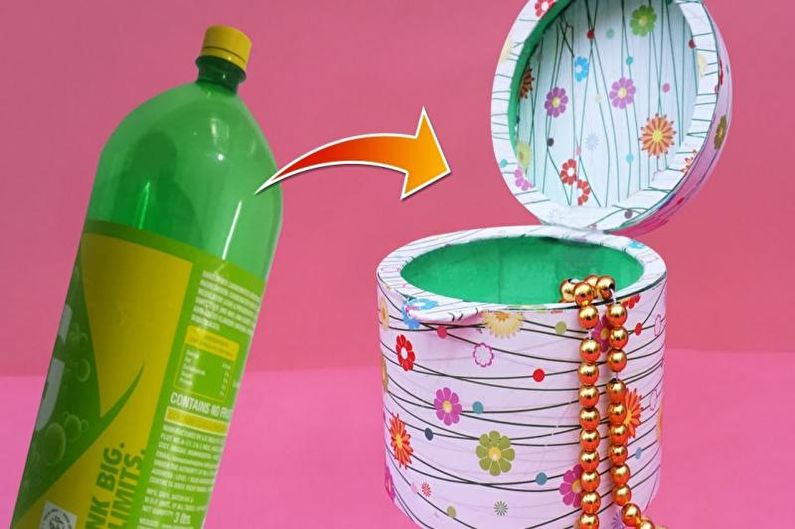 Hantverk från plastflaskor med egna händer - Ovanliga idéer för hantverk