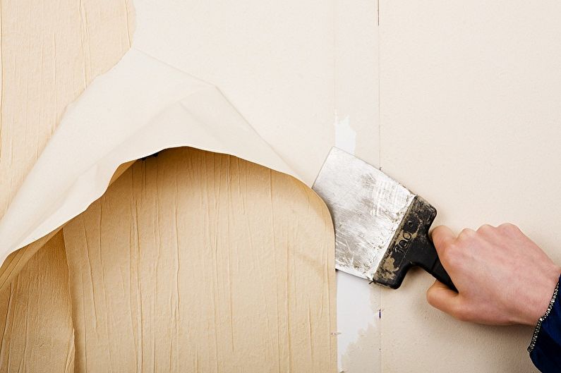 Colar papel de parede faça você mesmo, instruções passo a passo - Como preparar a sala
