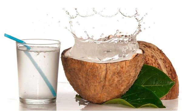 einzigartige Zusammensetzung aus Kokoswasser
