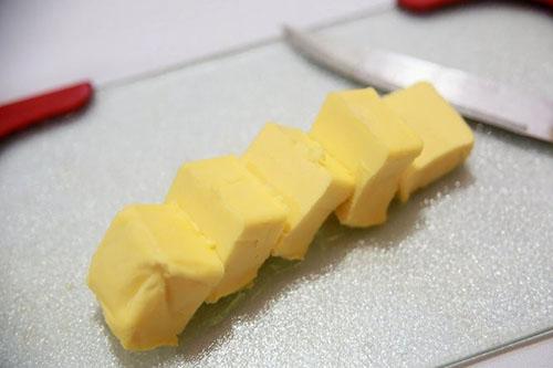 nasekejte máslo